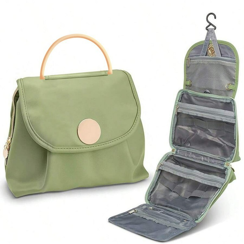 Women Accessories List - Waterproof Toiletry Bag Hanging Travel Organizer