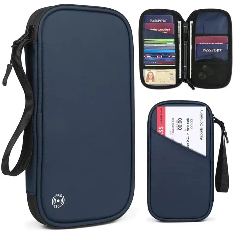 Women Accessories List - Lightweight Family Travel Passport Cover Wallet
