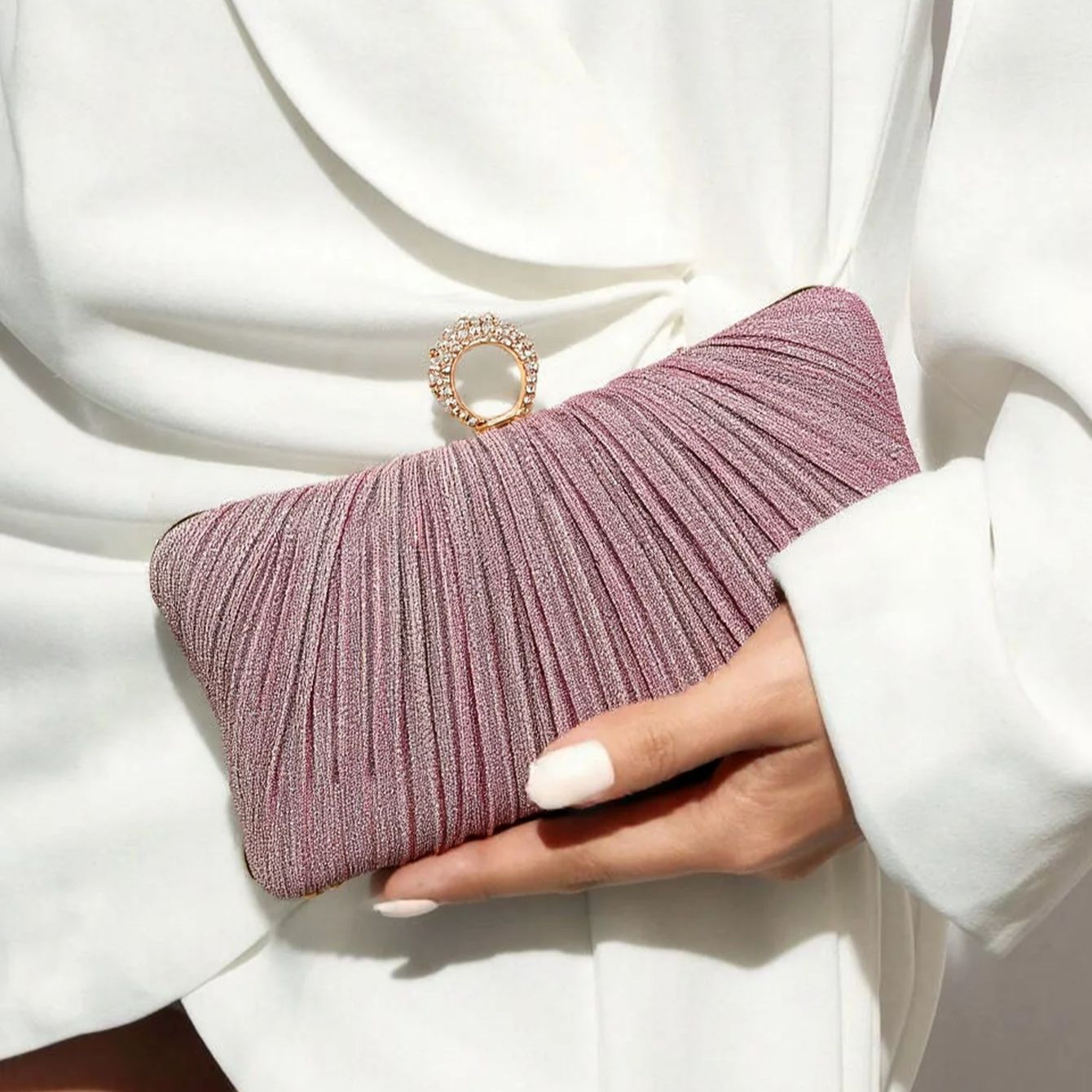 Wallet Chain Bag - Valentine's Day Evening Bags Finger Ring