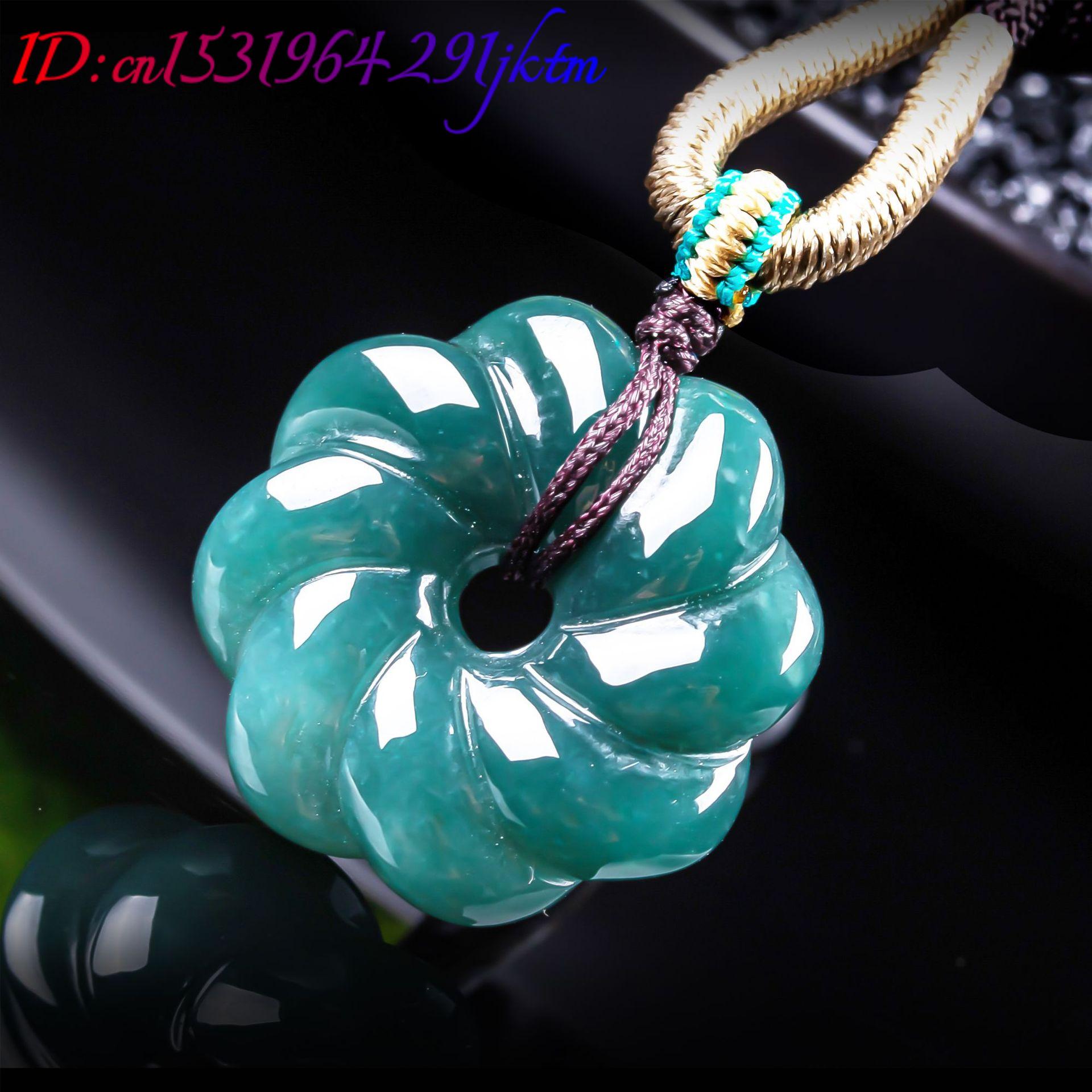 Natural Burmese Jadeite Flower - Woman Accessory ulasan dan harga