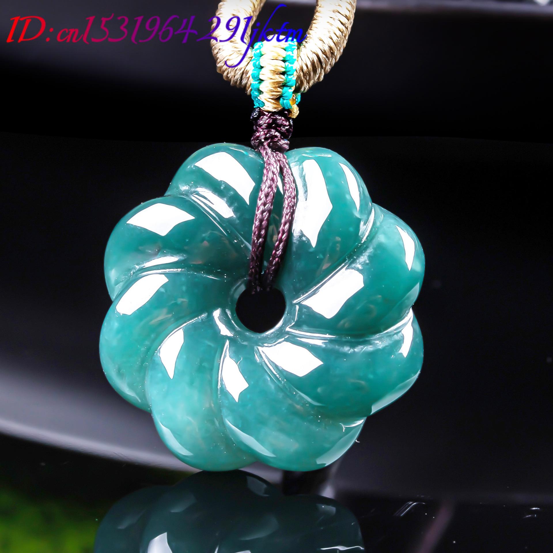 Natural Burmese Jadeite Flower - Woman Accessory ulasan dan harga