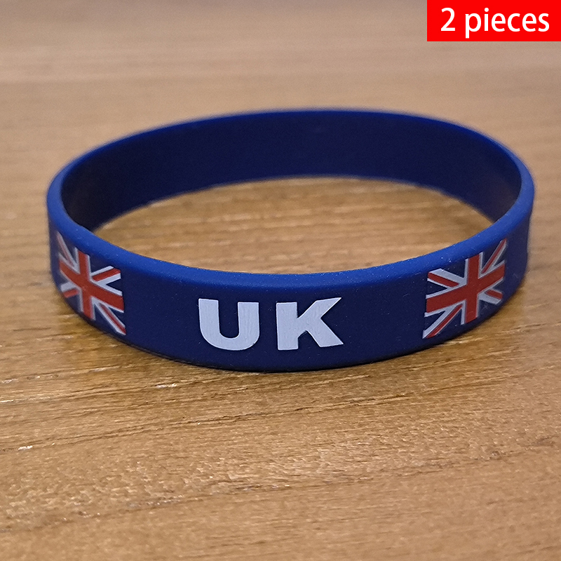 2pcs UK National Flag Wristban - Women'S Accessories Uk ulasan dan harga