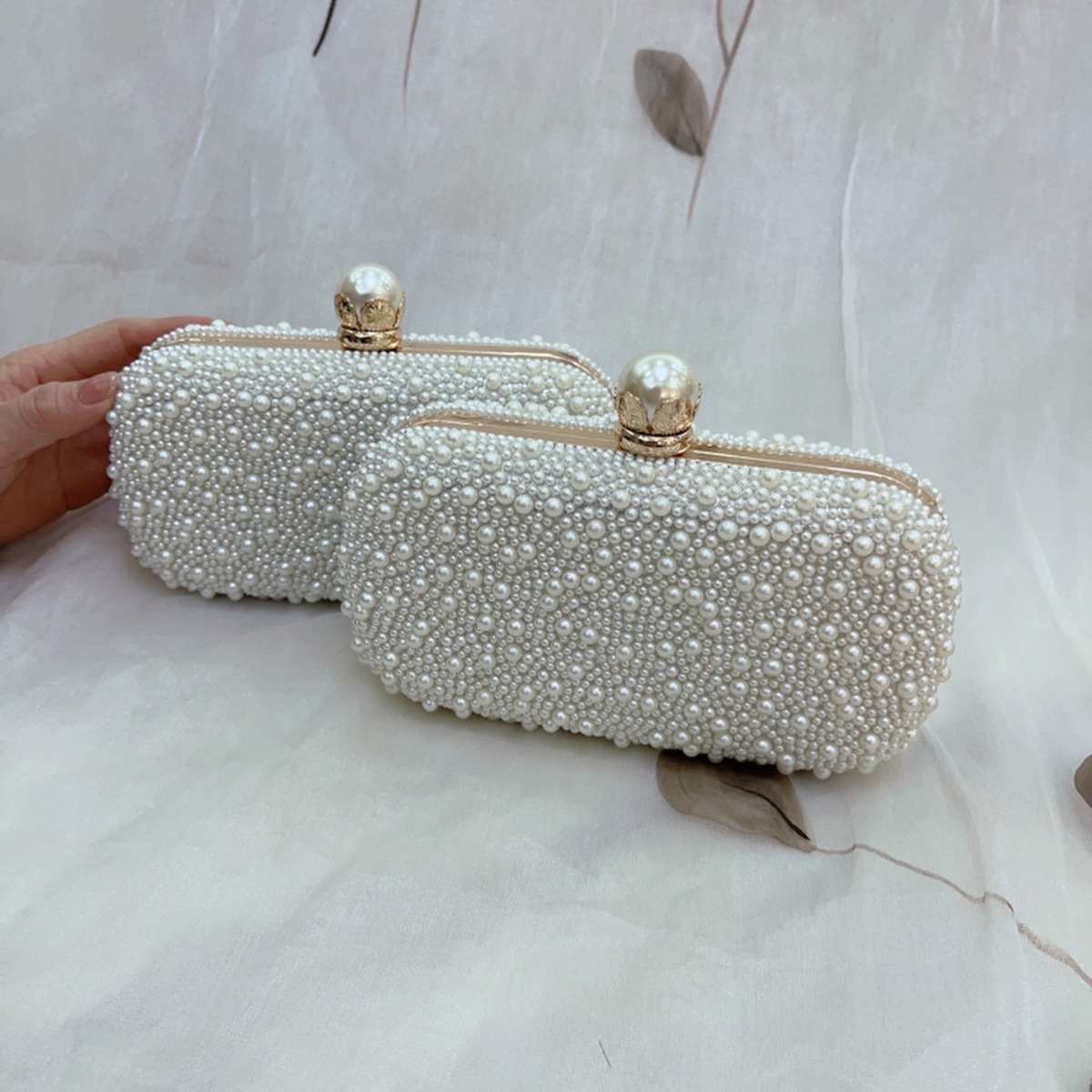 Luxury Wedding Evening Dress B - Wallet Chain Bag ulasan dan harga