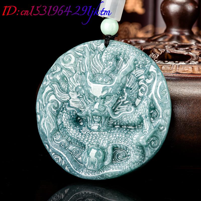 Burmese Jadeite Dragon Pendant - Woman Accessory ulasan dan harga