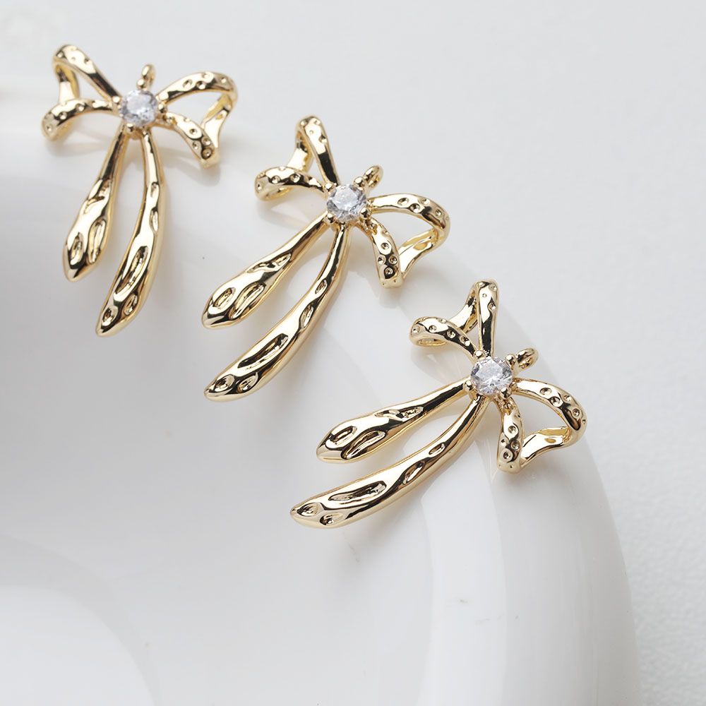 4PCS Dainty Bow Charm Jewelry  - Charm Necklace Dainty ulasan dan harga