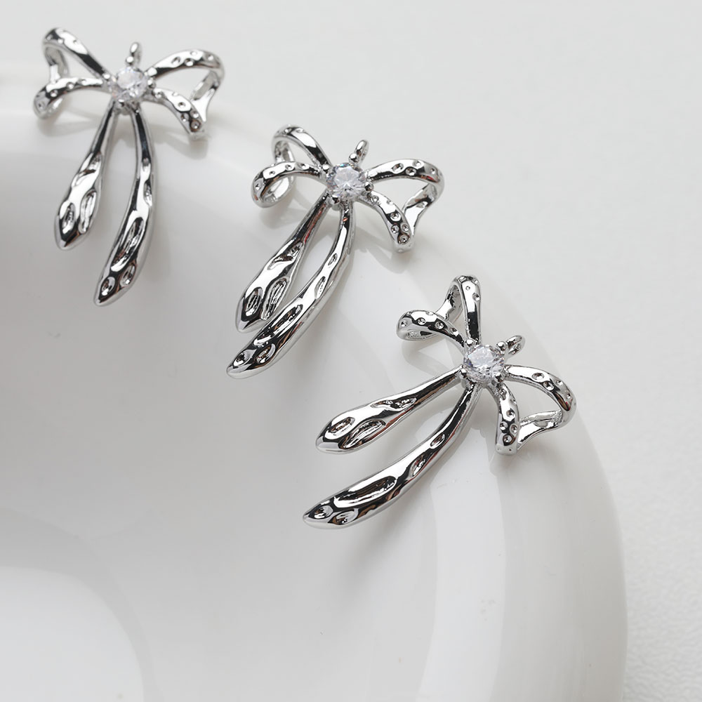 4PCS Dainty Bow Charm Jewelry  - Charm Necklace Dainty ulasan dan harga