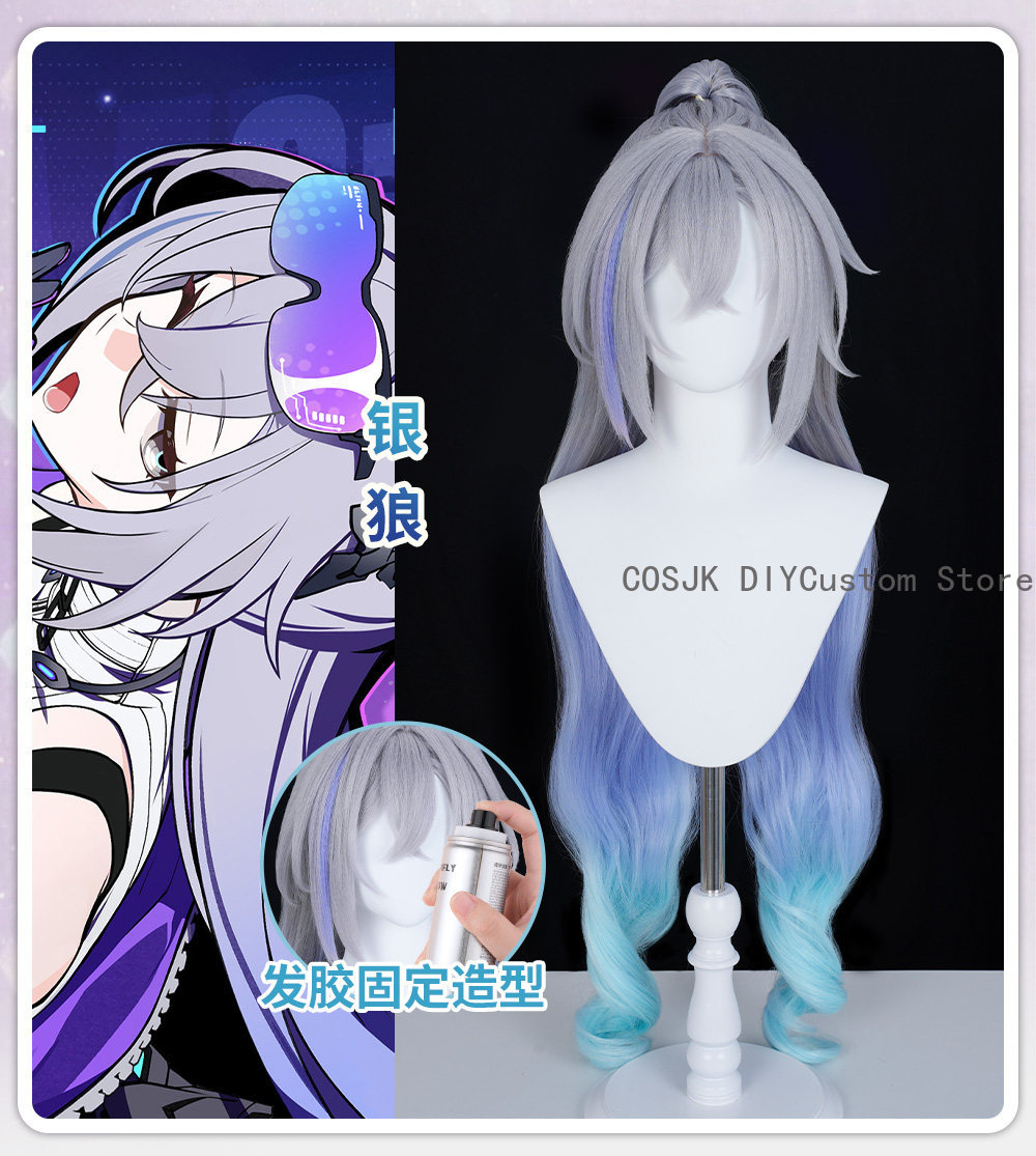 Game Honkai: Star Rail Silver  - Women'S Anime Accessories ulasan dan harga
