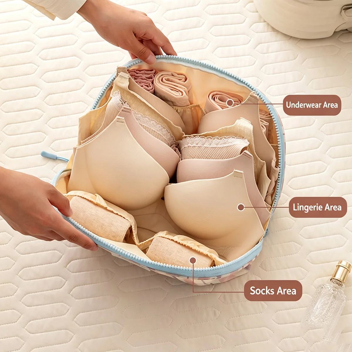 Portable Underwear Storage Bag - Women Accessories List ulasan dan harga
