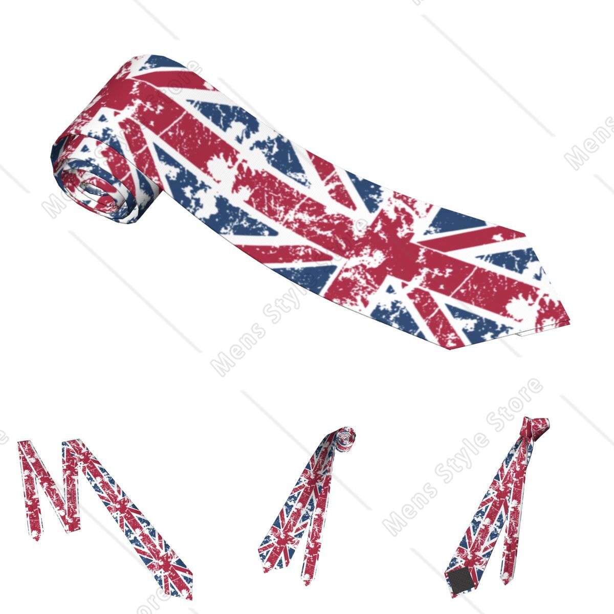 Union Jack Flag Men Women Neck - Women'S Accessories Uk ulasan dan harga