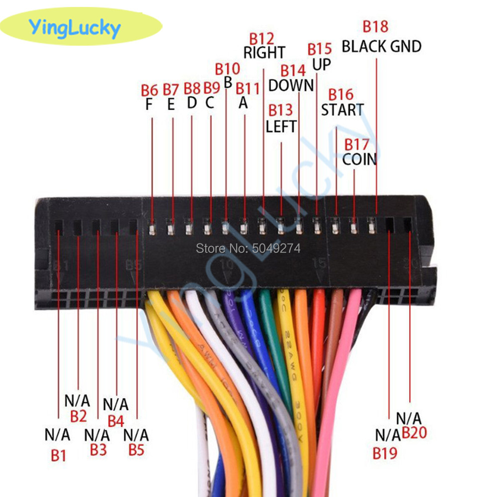 Arcade Cabinet 40-pin Wire Har - Women Accessories Pandora ulasan dan harga