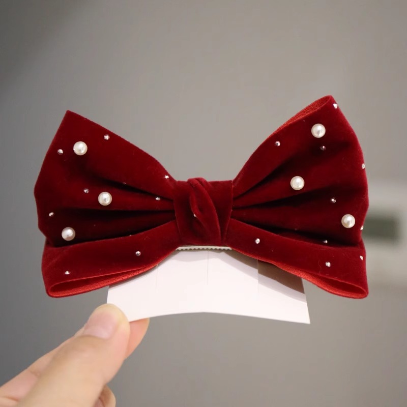 Brand New Pearl bow girl headw - Accessories Brand For Women ulasan dan harga