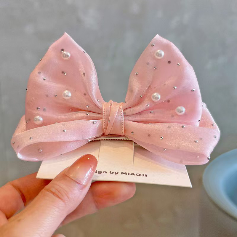 Brand New Pearl bow girl headw - Accessories Brand For Women ulasan dan harga