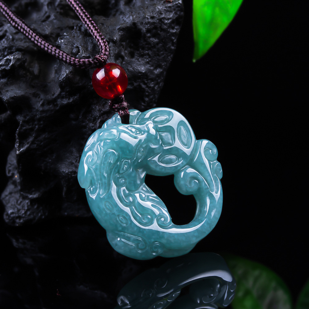 Burmese Jadeite Pixiu Pendant  - Woman Accessory ulasan dan harga
