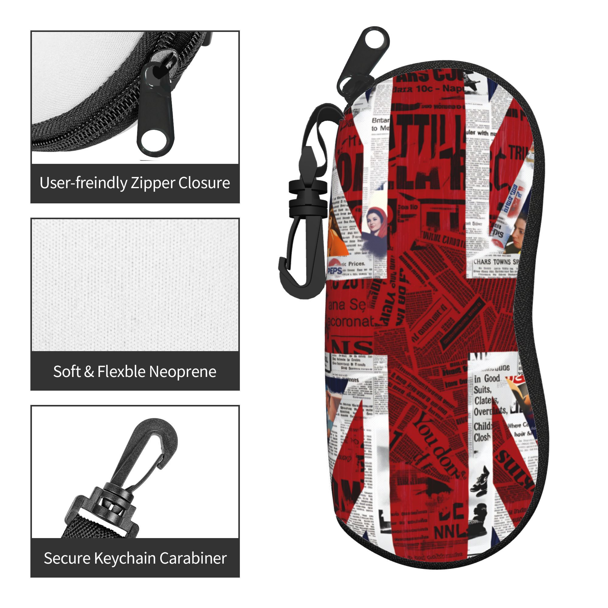 British flag UK Glasses Case   - Women'S Accessories Uk ulasan dan harga