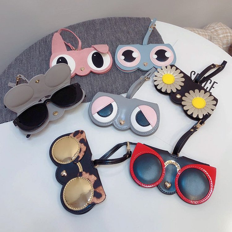 ins cartoon cute glasses case  - Women Accessories List ulasan dan harga
