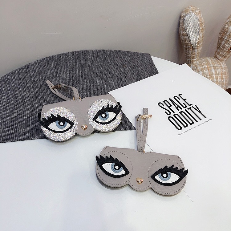 ins cartoon cute glasses case  - Women Accessories List ulasan dan harga