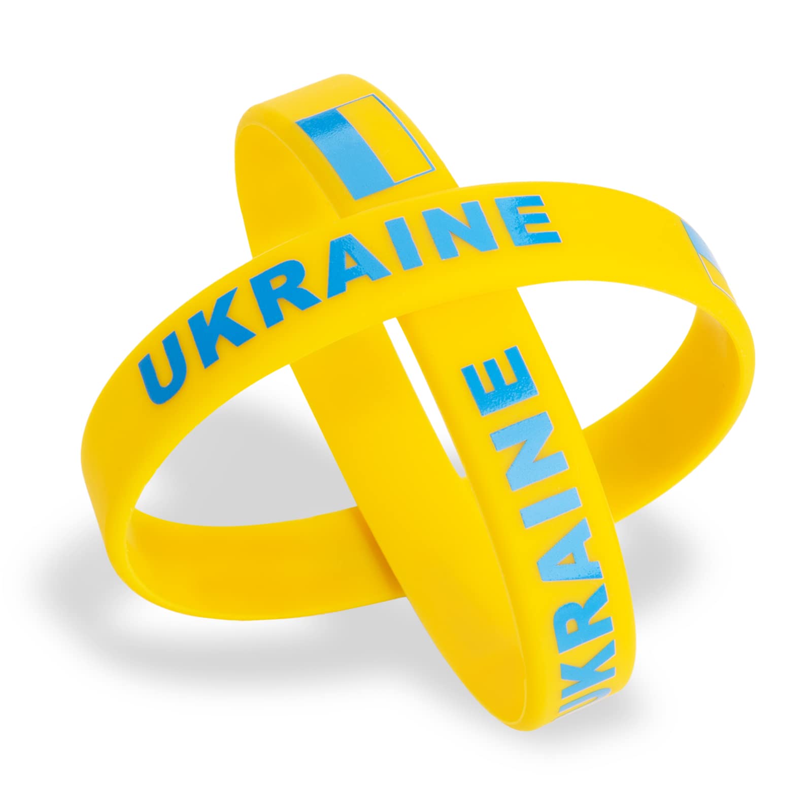 2pcs Ukraine Flag Bracelet Sil - Women'S Accessories Uk ulasan dan harga