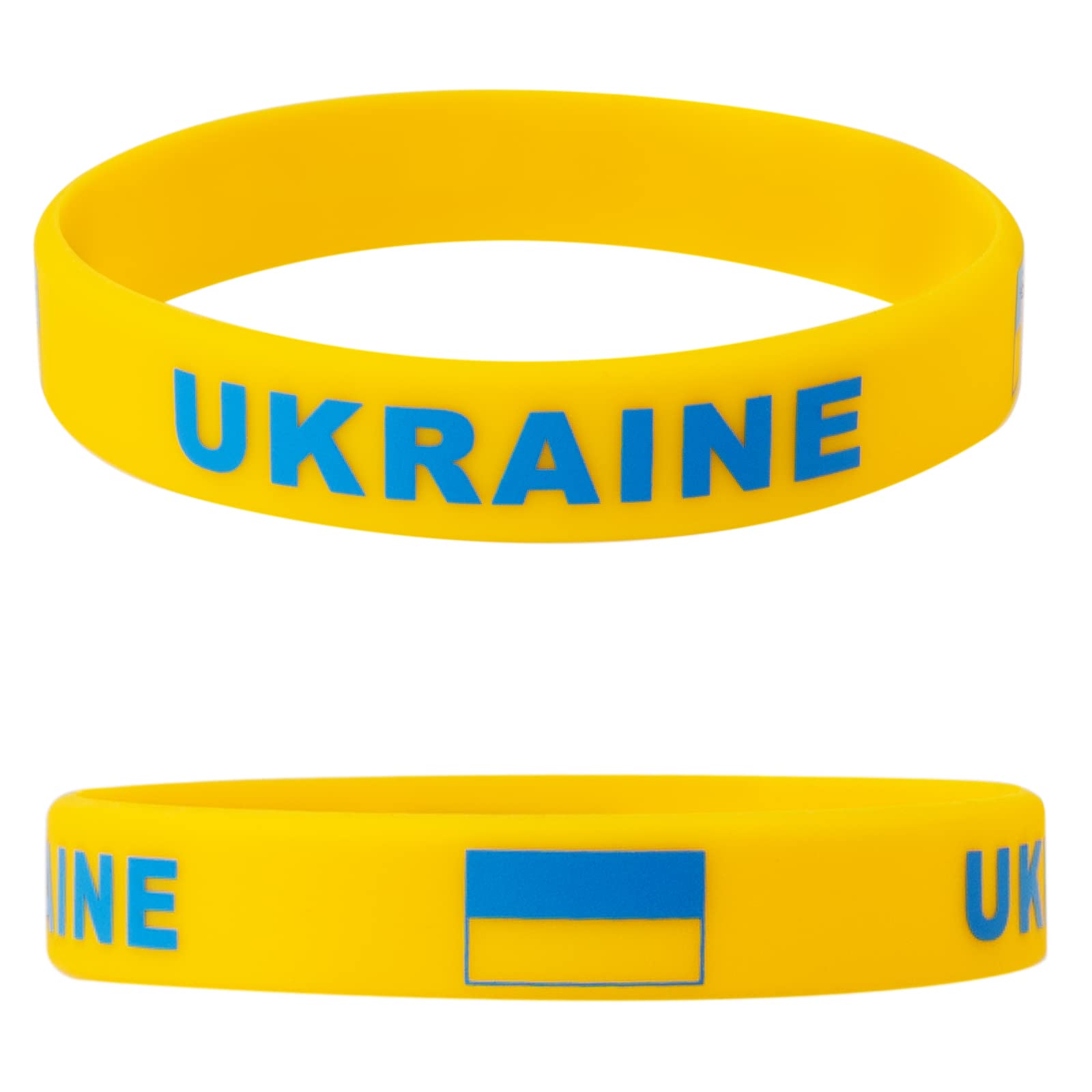 2pcs Ukraine Flag Bracelet Sil - Women'S Accessories Uk ulasan dan harga