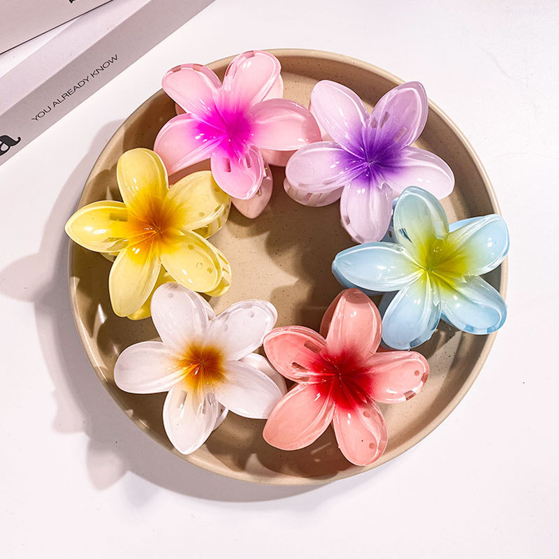 1/6PCS 8CM Women Flower Hair C - Women Accessories Wholesale China ulasan dan harga