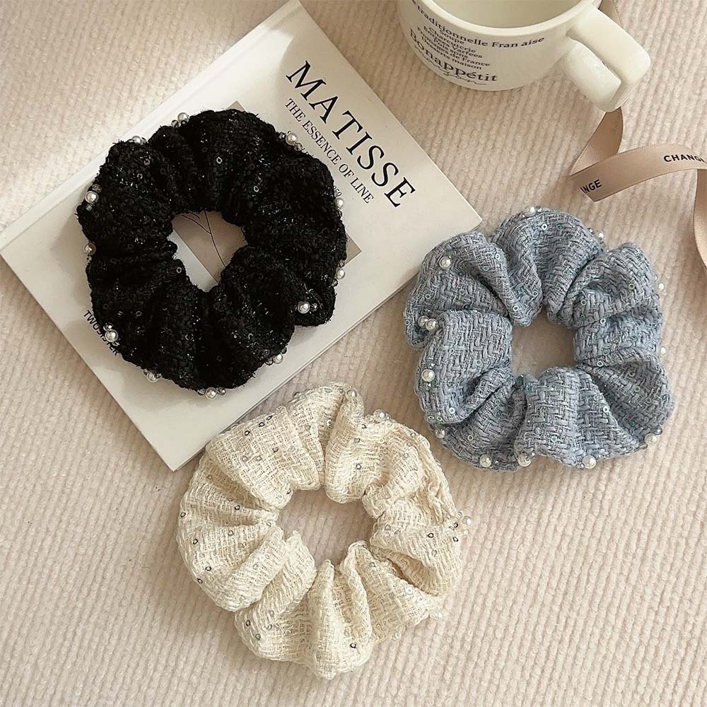 6PCS/LOT Pearls and Sequins Ha - Accessories Brand For Women ulasan dan harga