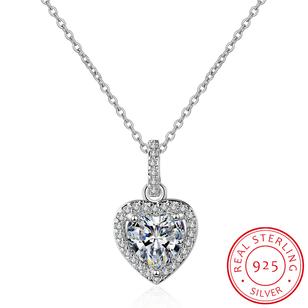 Top Quality 925 Sterling Silve - Charm Necklace Dainty ulasan dan harga