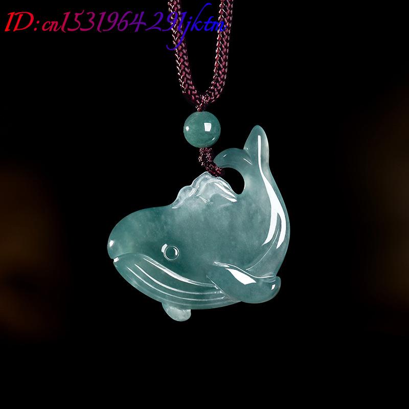 Natural Burmese Jadeite Whale  - Woman Accessory ulasan dan harga