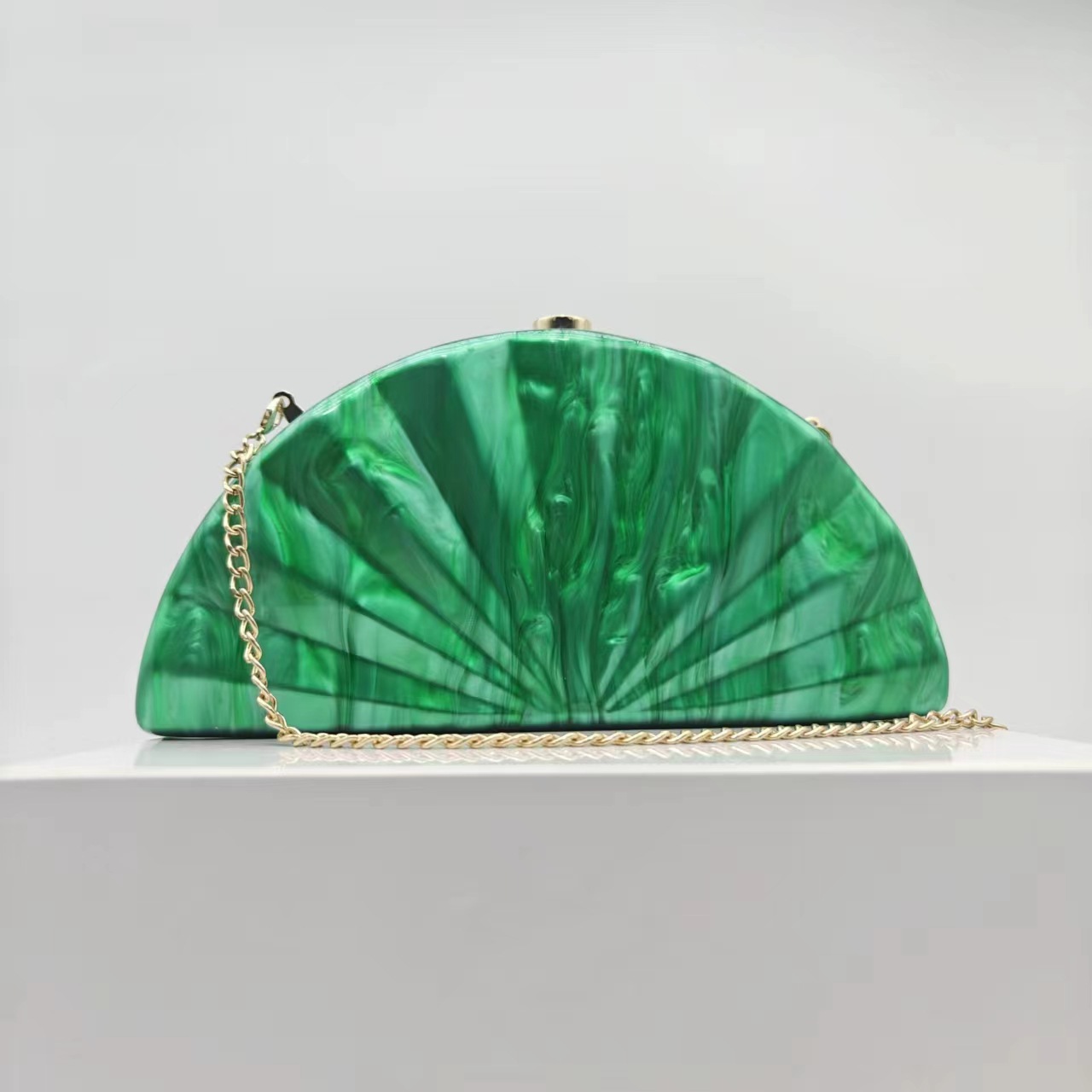 Women Brand Half Moon Circular - Wallet Chain Bag ulasan dan harga