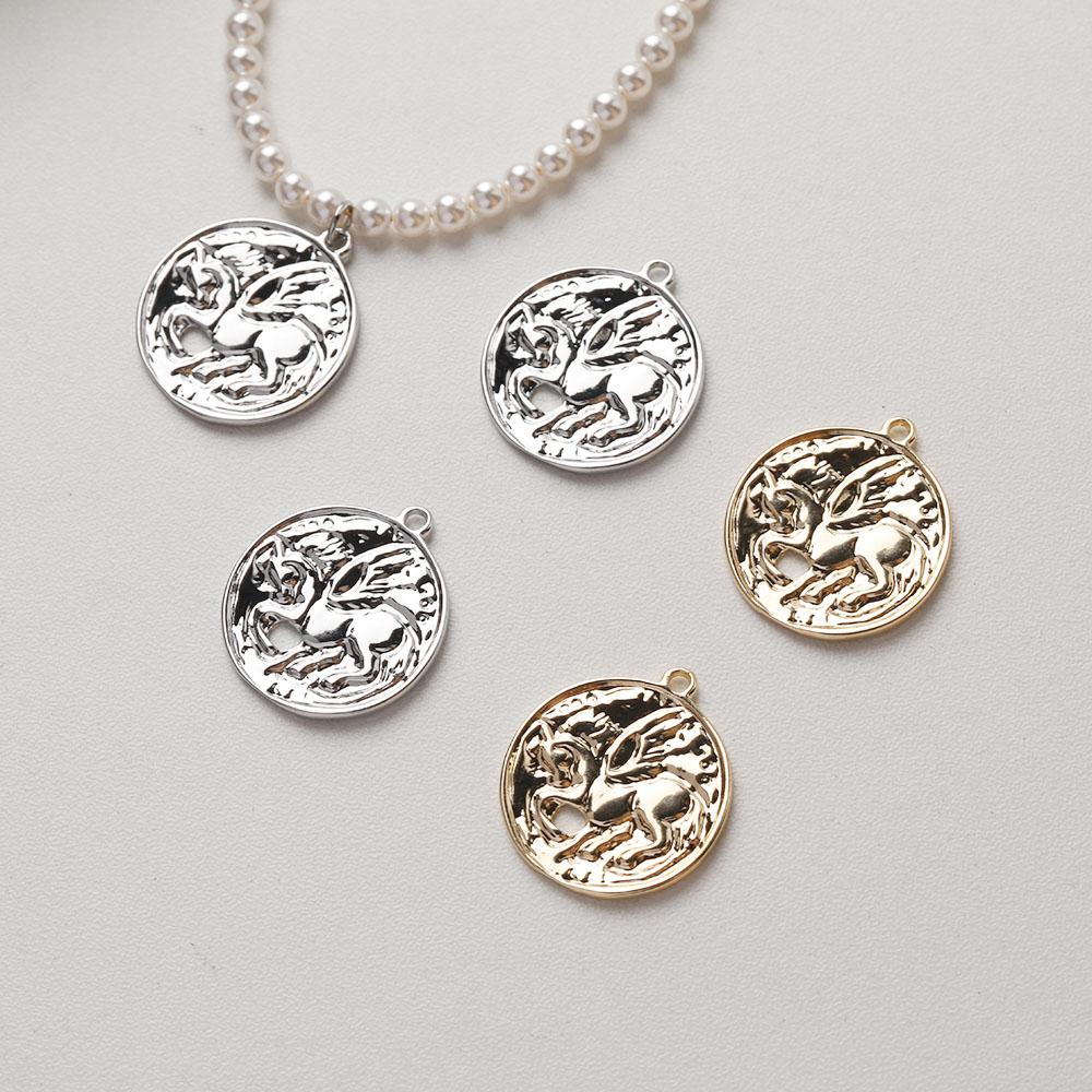 4pcs Dainty Unicorn Charms for - Charm Necklace Dainty ulasan dan harga