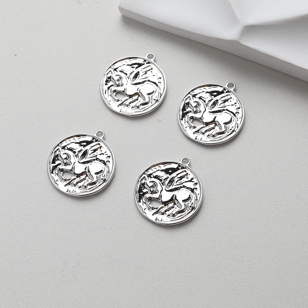 4pcs Dainty Unicorn Charms for - Charm Necklace Dainty ulasan dan harga