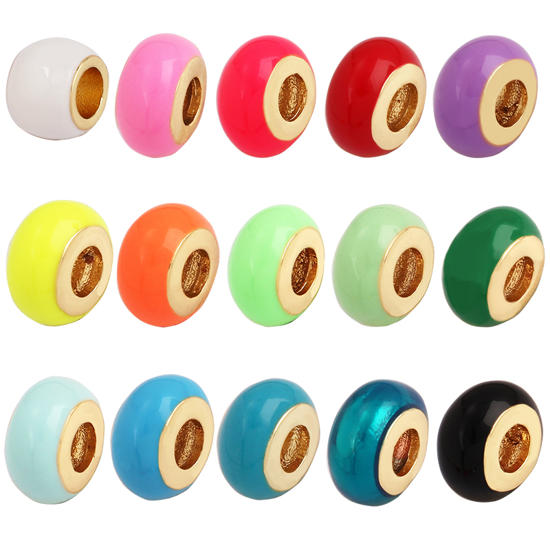 12x7mm European Colorful  Enam - Women Accessories Pandora ulasan dan harga