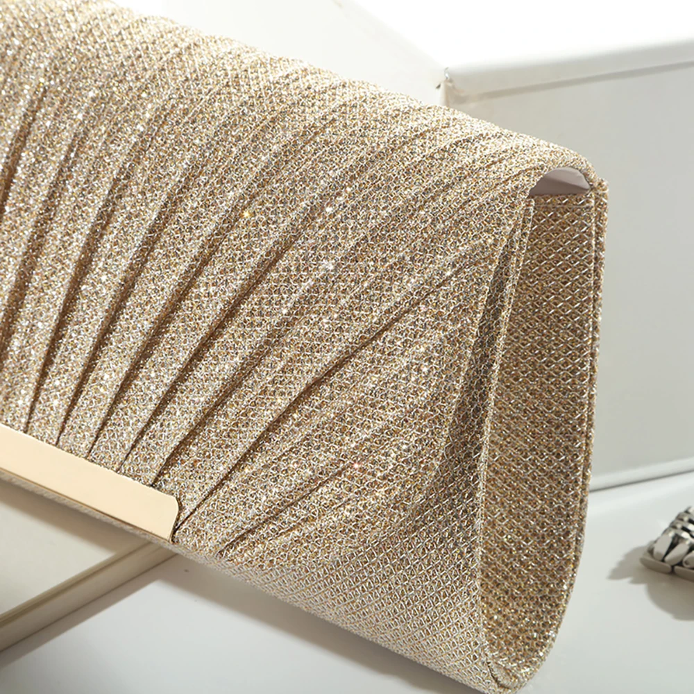 Women Evening Clutch Bag Femal - Wallet Chain Bag ulasan dan harga