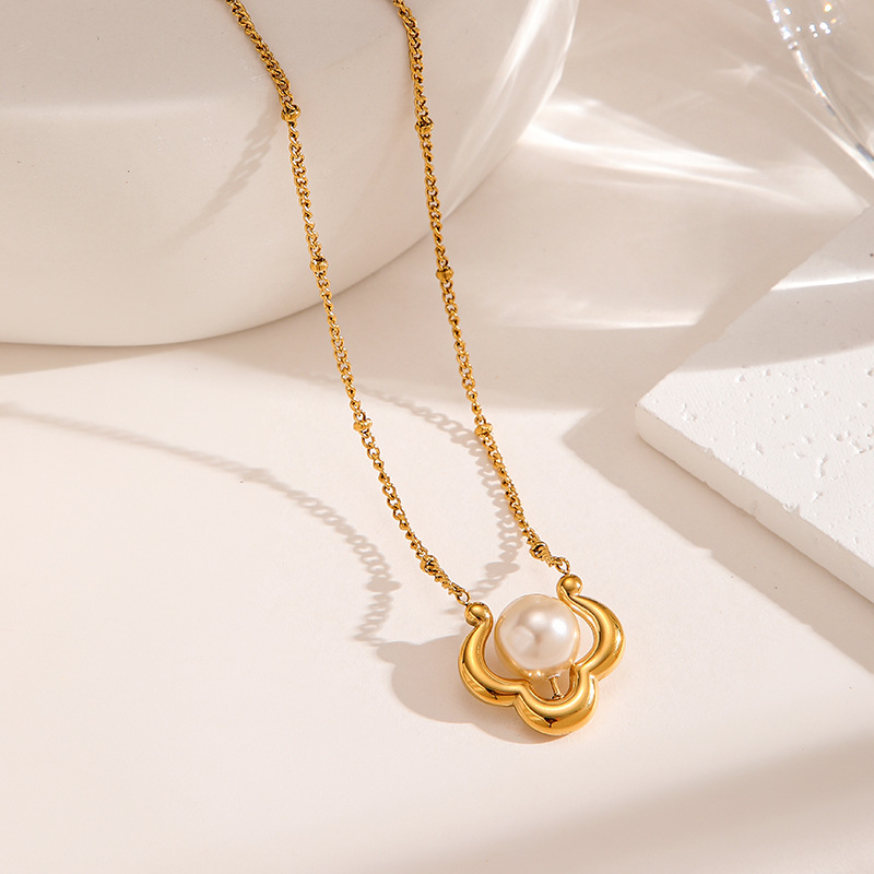 Chinese Style Lucky Auspicious - Charm Necklace Dainty ulasan dan harga