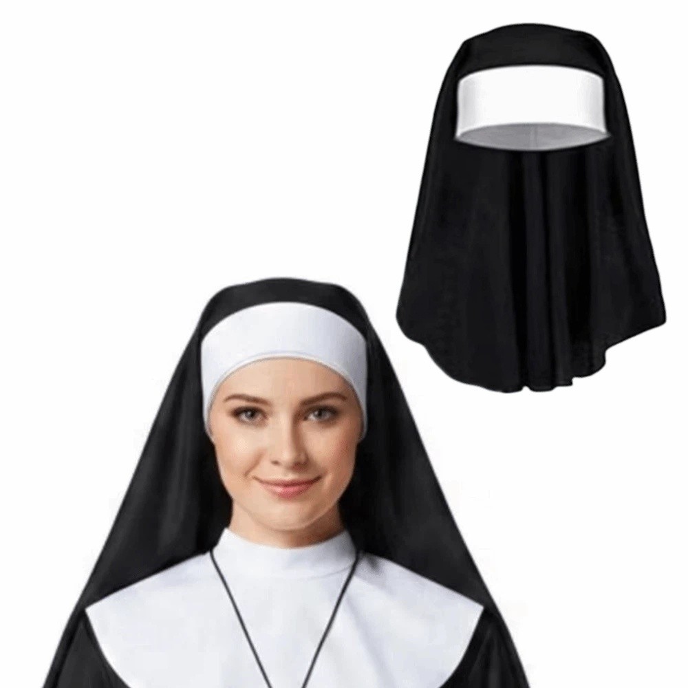 1/3Pcs Creative Nun Costume Se - Women'S Victorian Era Accessories ulasan dan harga