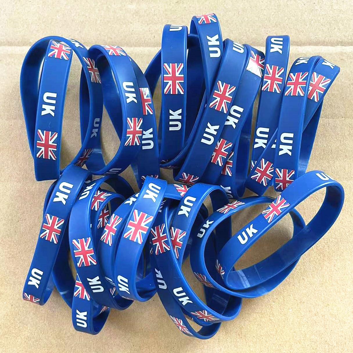 2pcs UK Britain Flag Wristband - Women'S Accessories Uk ulasan dan harga